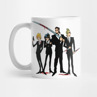 Chocobros in Black Mug